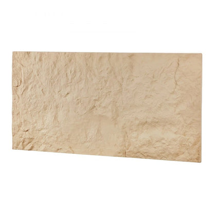 3D PU Stone Wall Panels – 48x24" | Covers 32 Sq.Ft | Lightweight Faux Stone Panels for Interior & Exterior Décor