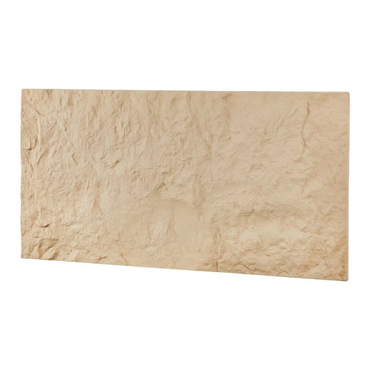 3D PU Stone Wall Panels – 48x24" | Covers 32 Sq.Ft | Lightweight Faux Stone Panels for Interior & Exterior Décor