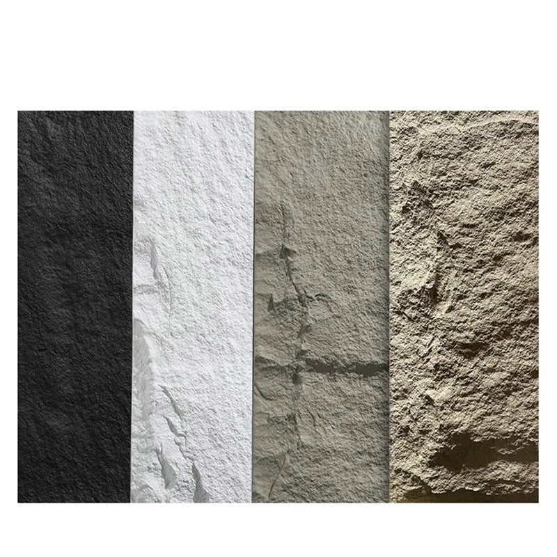 3D PU Stone Wall Panels – 48x24" | Covers 32 Sq.Ft | Lightweight Faux Stone Panels for Interior & Exterior Décor