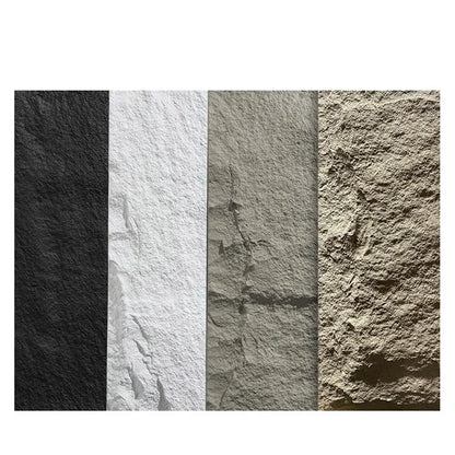 3D PU Stone Wall Panels – 48x24" | Covers 32 Sq.Ft | Lightweight Faux Stone Panels for Interior & Exterior Décor