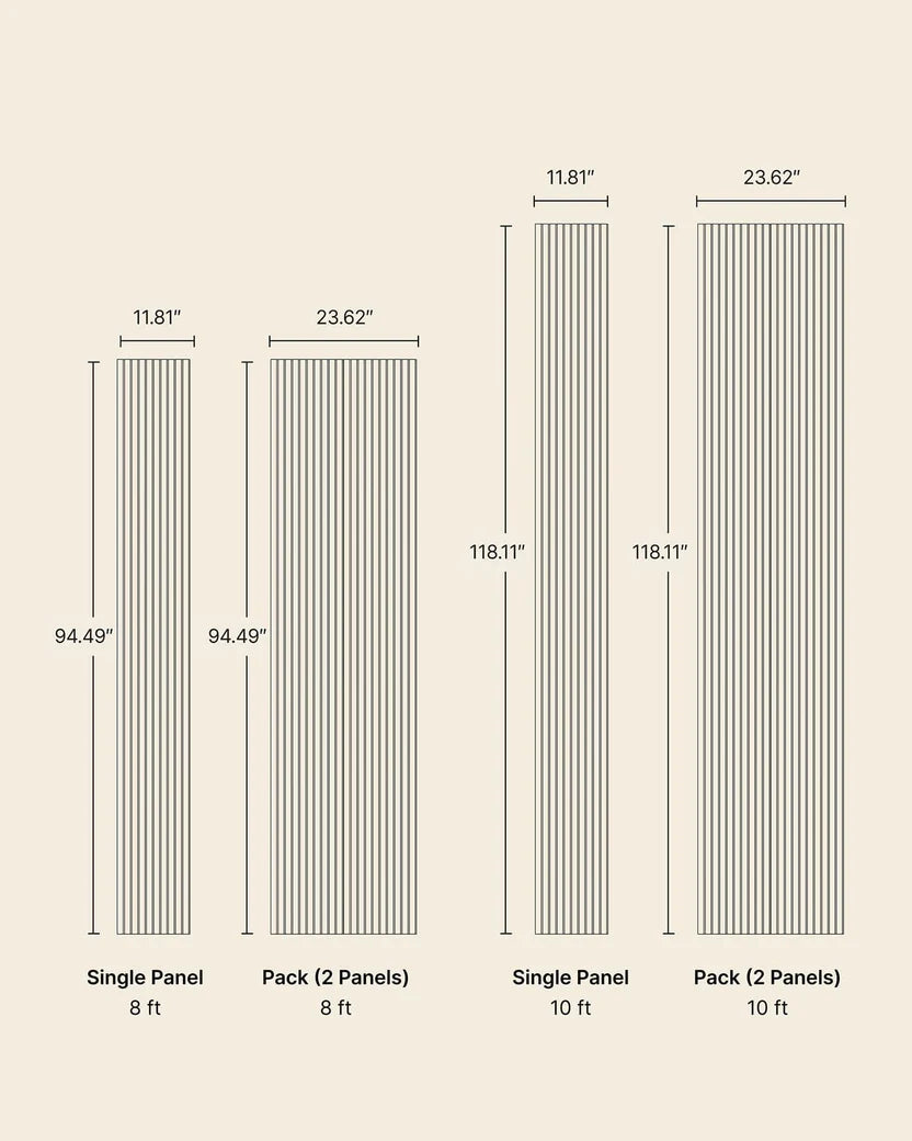 Drew & Jonathan Home™ Ultraflex Engineered Oak Lightweight Flexible Wood Wall Panels